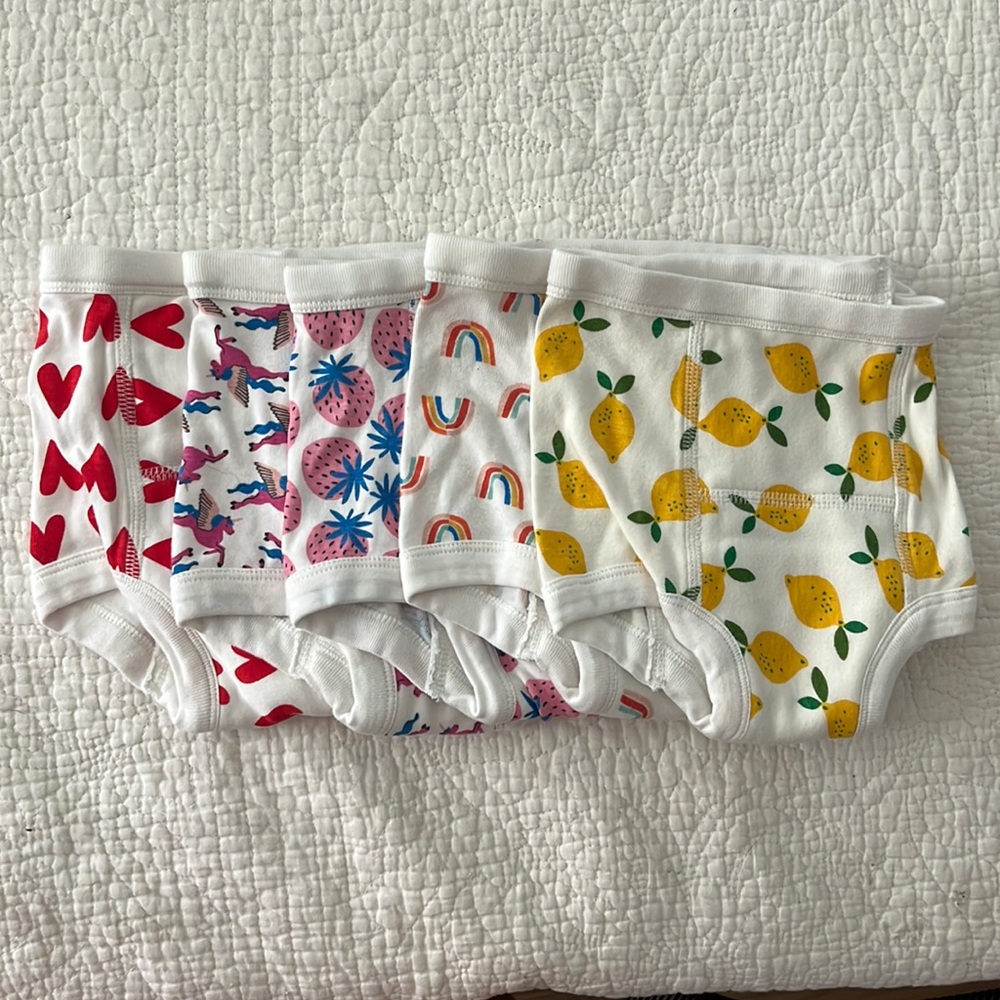 Never worn Hanna Andersson training underwear size S